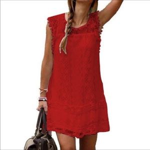 Women’s XXL Lace Midi Dress